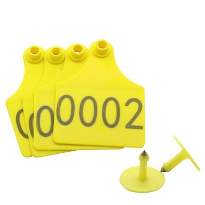 OEM ODM Livestock ID Tags TPU Custom Ear Tags For Cows 11*7.5cm