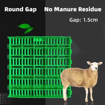 Low Maintenance Plastic Slat Flooring For Agricultural With High UV Resistance