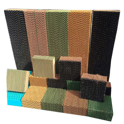 Hot Galvanized Steel Evaporative Cooling Pad Wall For Greenhouse Poultry Pig Farm