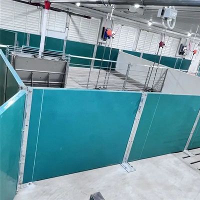 Pig Farming PP Plastic Sheet Fence Panels Wall 1 * 0.9m 13KG