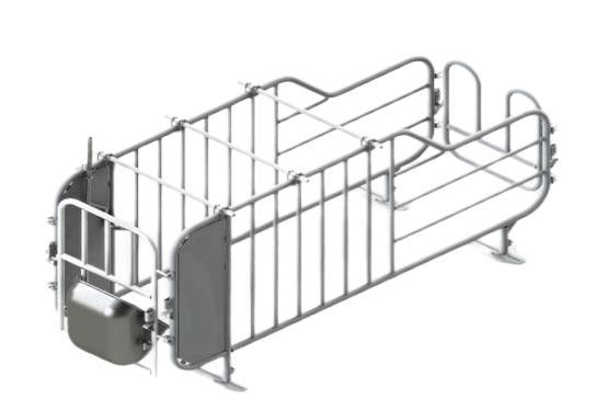 Livestock Equipment hot galvanized Sow Individual Mating Crate