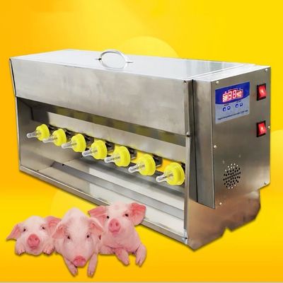 Inteligent Constant Heating Milk Feeding Tool 14 Nipple For Piglet Sheep Goat Calf