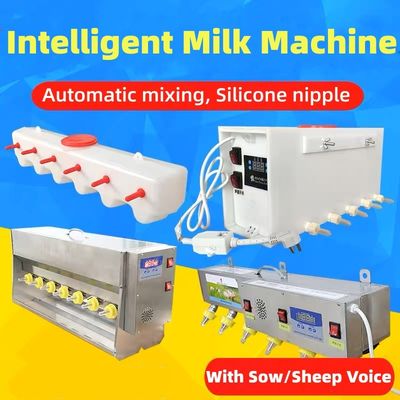 Long Lasting Livestock Plastic Feeding Equipment With 6/10/14 Nipples