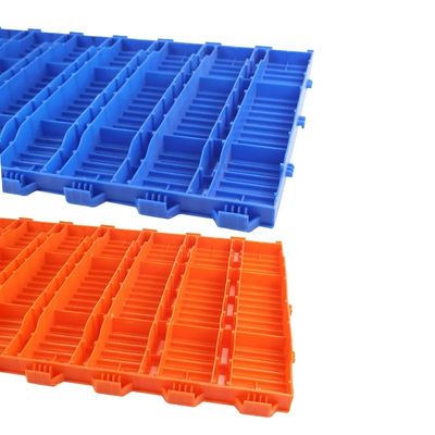 Pure PP Plastic Slatted Floor Low Maintenance Smooth Surface