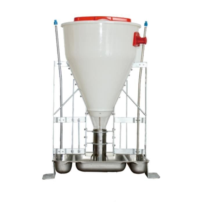 Anti Corrosion Livestock Feeding Equipment Pig Wet Dry Feeder Trough