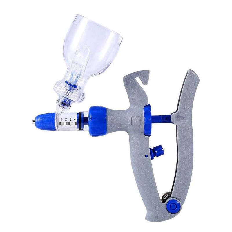 Pig Sheep Poultry Livestock Accessories 1ml 2ml 5ml Veterinary Injection Gun