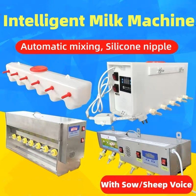 Long Lasting Livestock Plastic Feeding Equipment With 6/10/14 Nipples