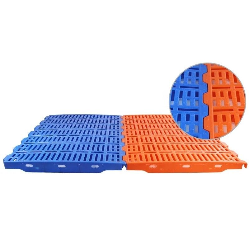 High Load Capacity Slat Plastic Flooring For Pig Goat Sheep Poultry
